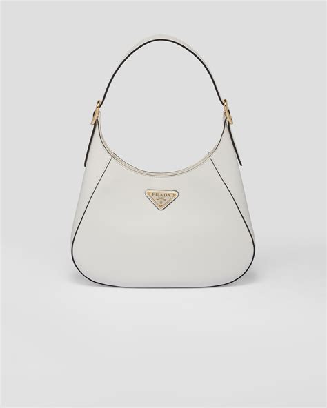 prada pink and white bag|prada white shoulder bag.